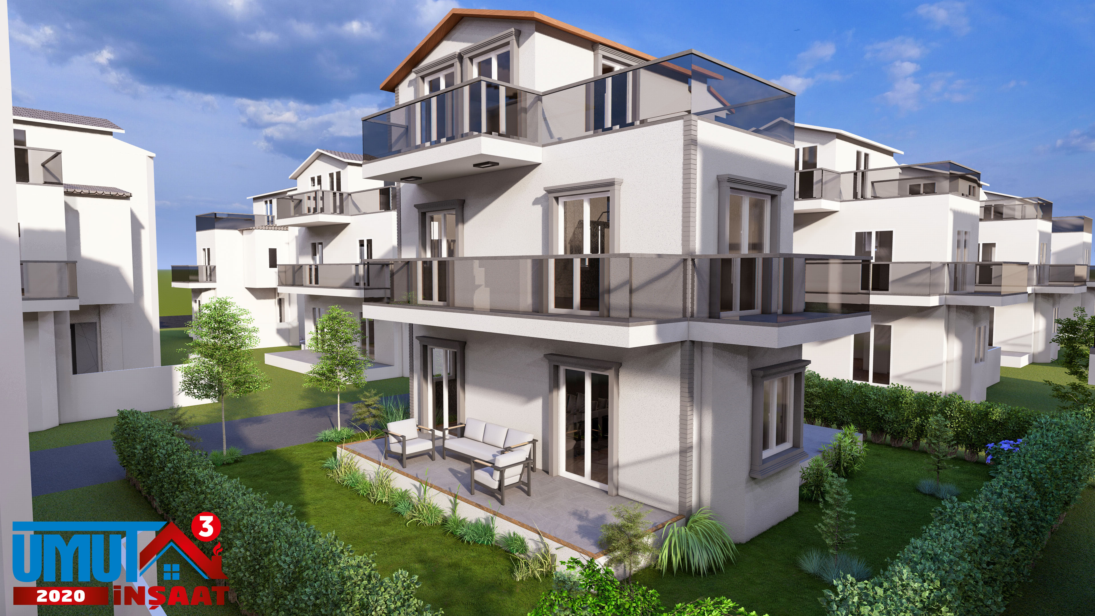 Ayvalık / Altınova Tripleks Lüks Villa Projemiz